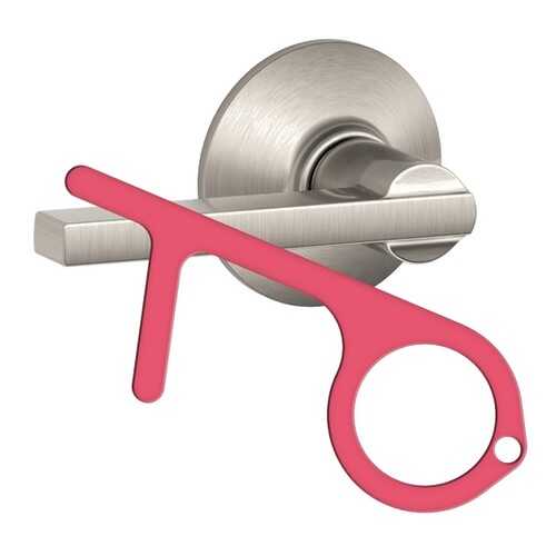 Тачер (Pushpull) для бесконтактного открывания дверей Standart (сталь, розовый) в Концепт Клаб