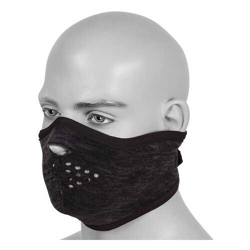 Многоразовая защитная маска флисовая Сплав черная 1 шт. в Концепт Клаб
