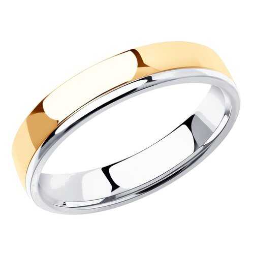 Обручальное кольцо женское SOKOLOV из золота 110202 р.19 в Концепт Клаб