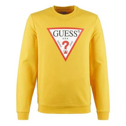 Свитшот мужской Guess M0YQ37-K7ON0 желтый XL в Концепт Клаб