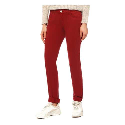 Брюки женские TRUSSARDI JEANS 5241091 красные 29 IT в Концепт Клаб