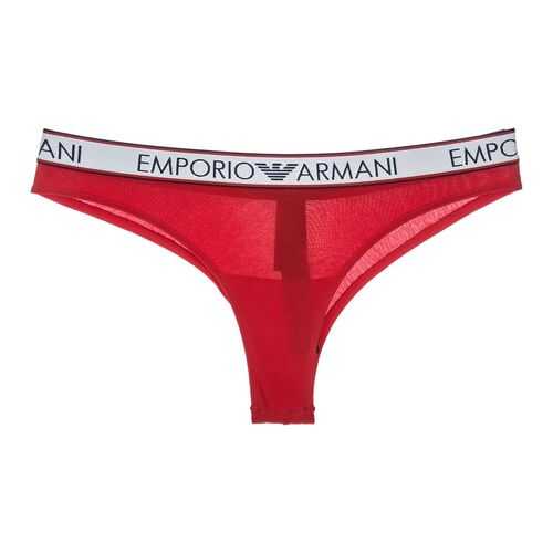 Трусы женские Emporio Armani 162948 0P317 00074 красные L в Концепт Клаб